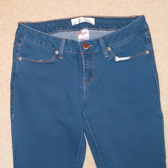 Blue skinney wide leg jeans - Picture 2 of 7